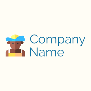 Woman logo on a Floral White background - Voyage & Hotel