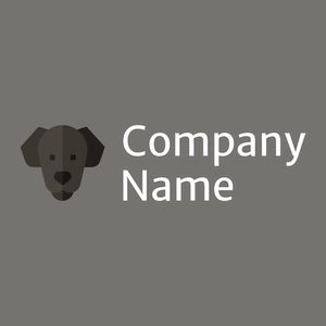 Labrador logo on a Dove Grey background - Animais e Pets