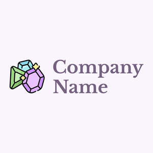 Gems logo on a Magnolia background - Moda & Beleza