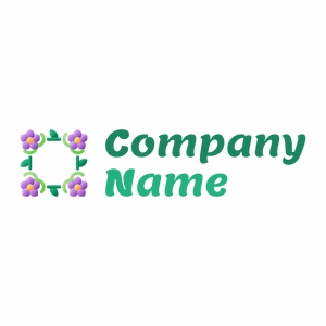 Floral design logo on a White background - Floral