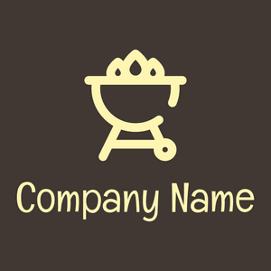 Barbeque logo on a Cowboy background - Nourriture & Boisson