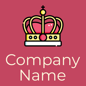Crown logo on a Mandy background - Mode & Schönheit