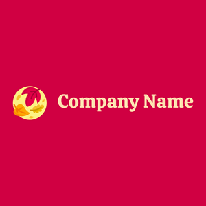Leaf logo on a Razzmatazz background - Nourriture & Boisson