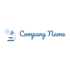Lab logo on a White background - Medicina & Farmacia