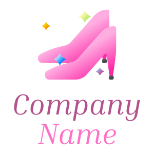 Heels logo on a White background - Abstrait