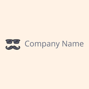 Eyeglasses logo on a Seashell background - Fashion & Beauty