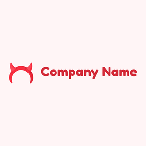 Demon horns logo on a Snow background - Sommario