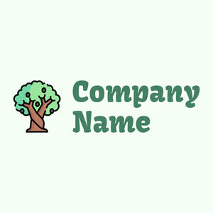 Olive tree logo on a Honeydew background - Landbouw