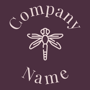 Dragonfly logo on a Barossa background - Dieren/huisdieren