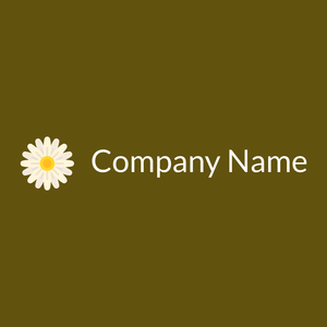 Daisy logo on a Raw Umber background - Agricultura
