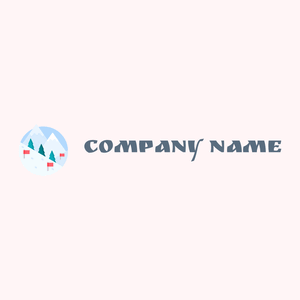 Slope logo on a Snow background - Kleinhandel