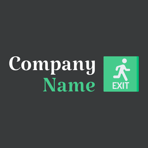 Exit logo on a Montana background - Segurança