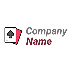 Ace of spades on a White background