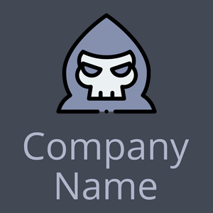 Grim reaper logo on a Rhino background - Abstracto