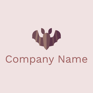 Bat on a Soft Peach background - Dieren/huisdieren