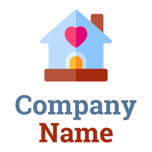 light bleu Accomodation logo on a White background - Comunidad & Sin fines de lucro