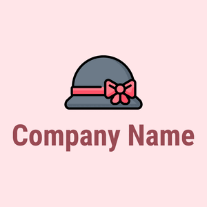 Hat on a Misty Rose background - Moda & Belleza