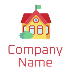 Kindergarten logo on a White background - Enfant & Garderie