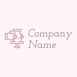 Pottery logo on a Lavender Blush background - Istruzione
