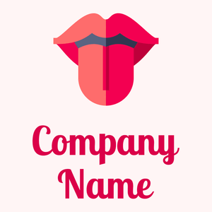 Torch Red Lip on a Snow background - Arte & Entretenimiento