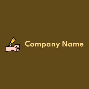 Body lotion logo on a Baker's Chocolate background - Mode & Schönheit